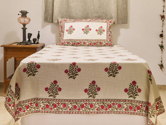 TEK KİŞİLİK 150X220 KIRMIZI BDC-08