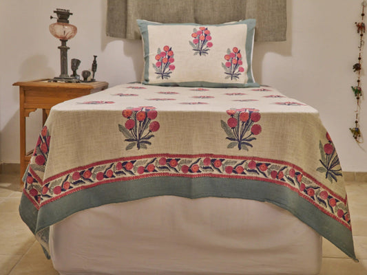 TEK KİŞİLİK 150X220 PEMBE BASKI BDC-13