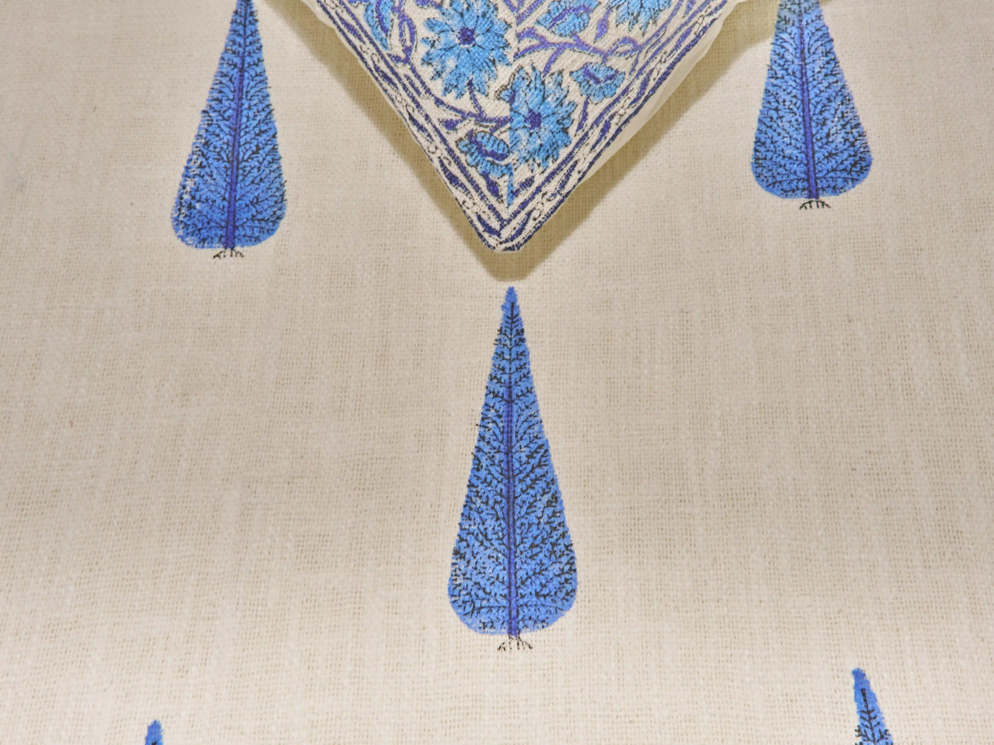 TEK KİŞİLİK 150X220 CM MAVİ AĞAÇLI BDC-12