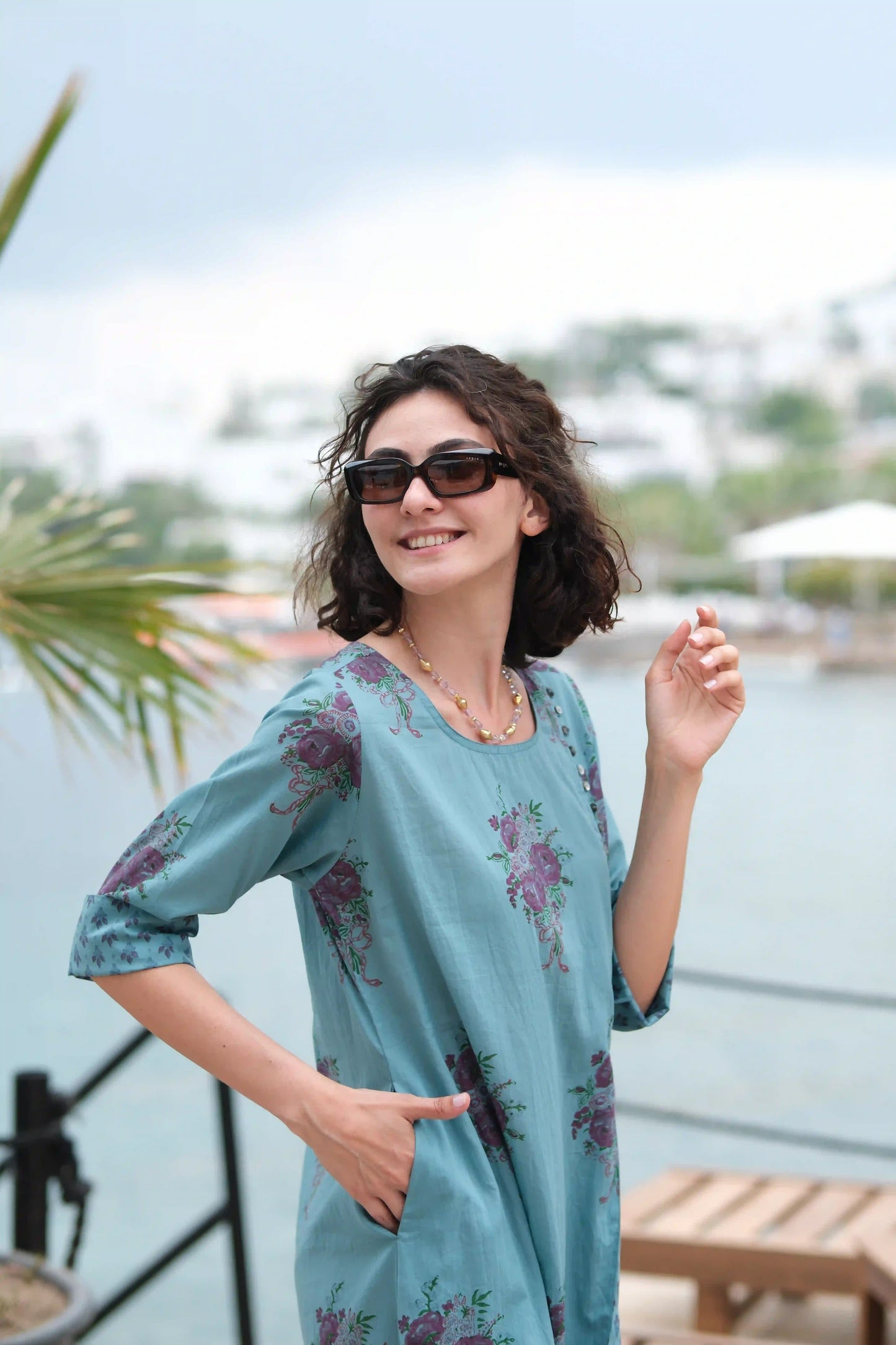LINA ELBİSE CAM GÖBEĞİ D23-10A