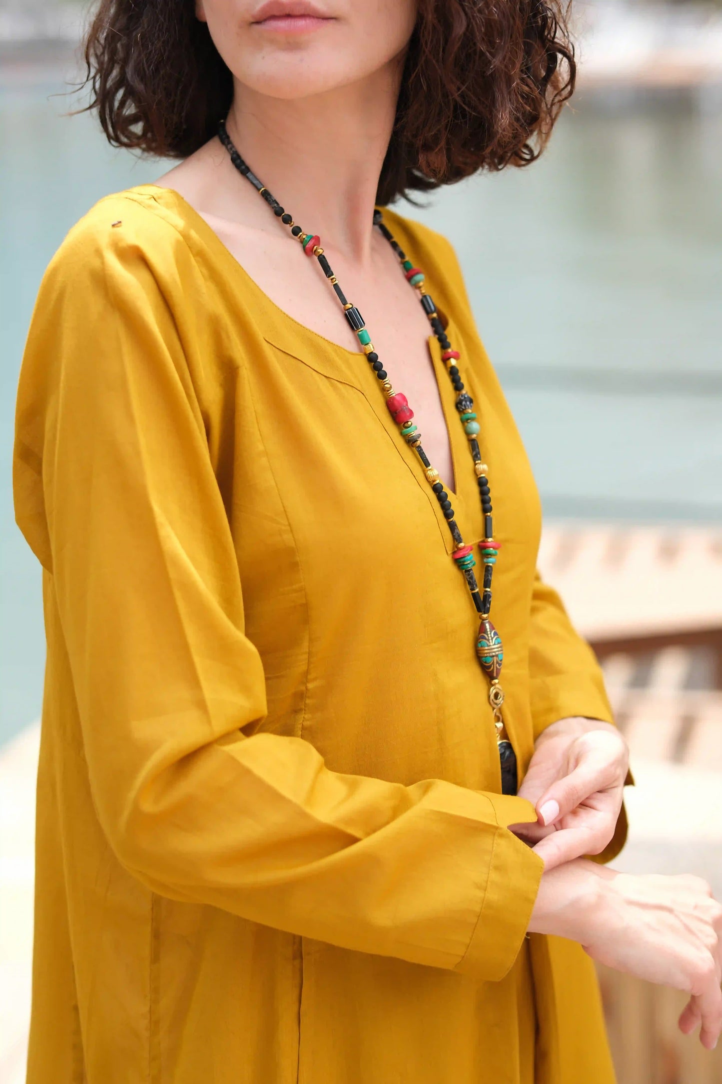 ARC KAFTAN SAFRAN D23-19A