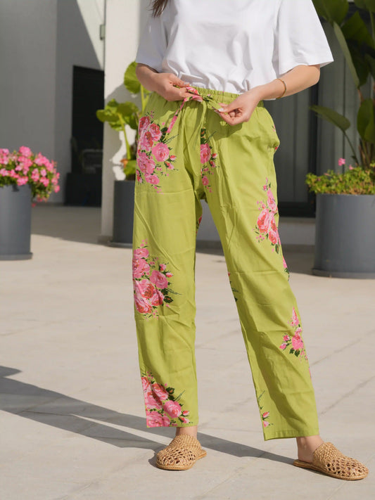 JOLIE PANTOLON YEŞİL D25-85A