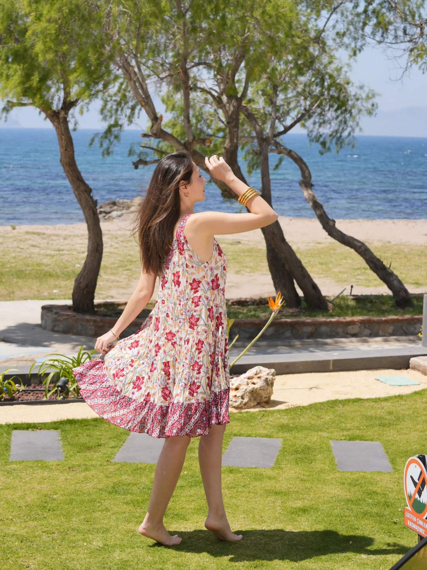 ROSE ELBİSE D25-88B