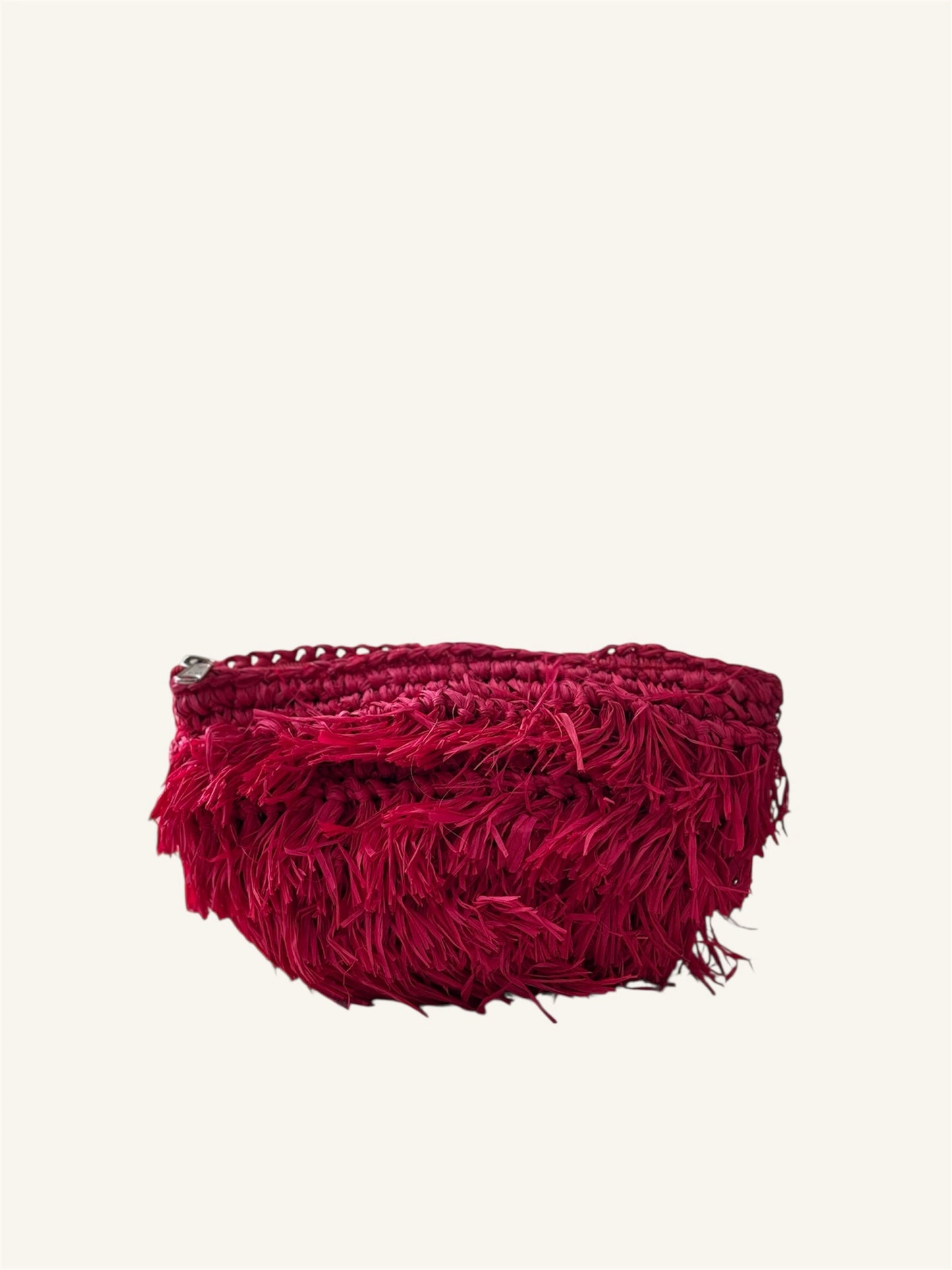 NATURAL RAFYA CLUTCH IP25-608