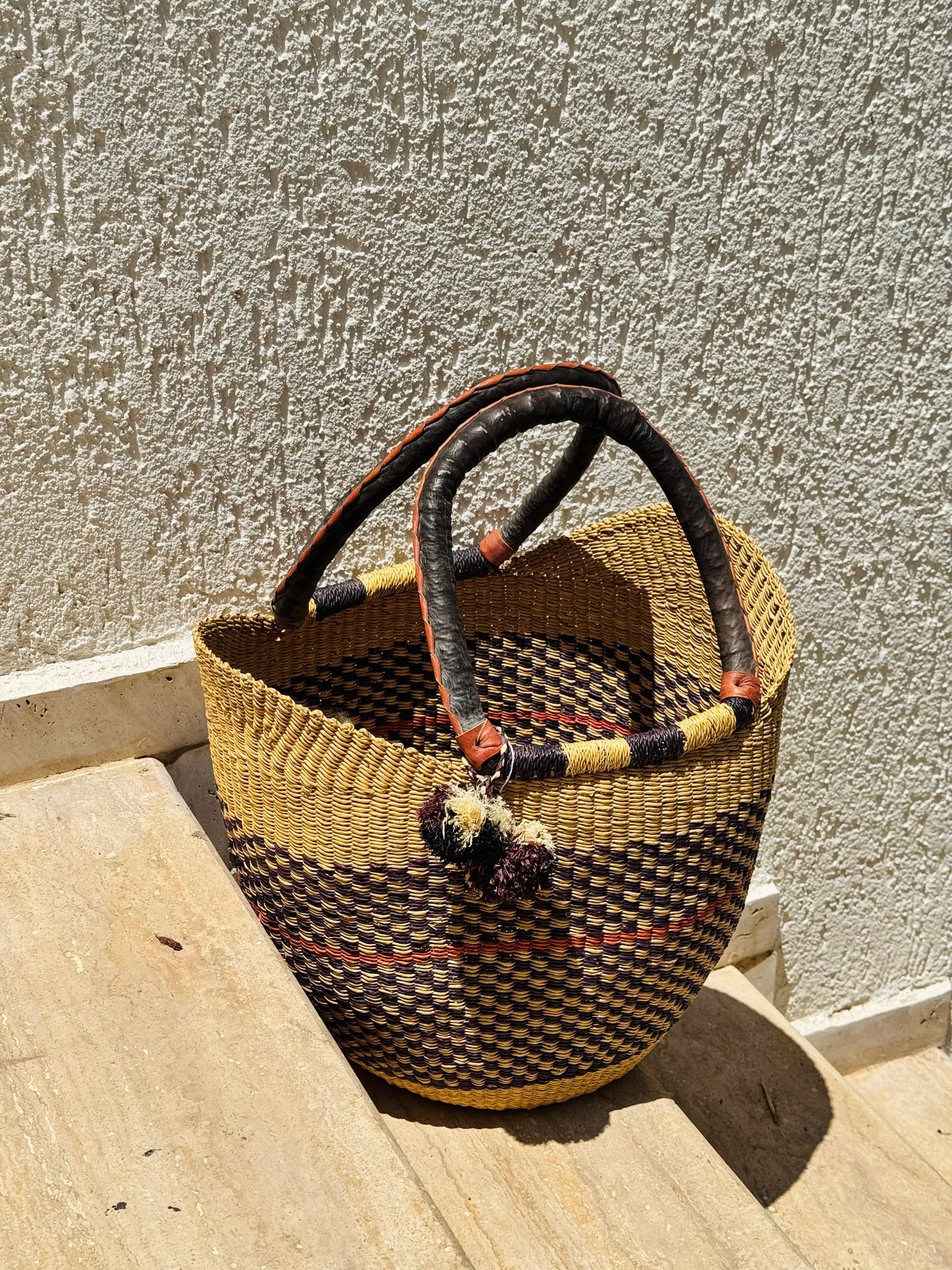 GHANA STRAW BAG 519
