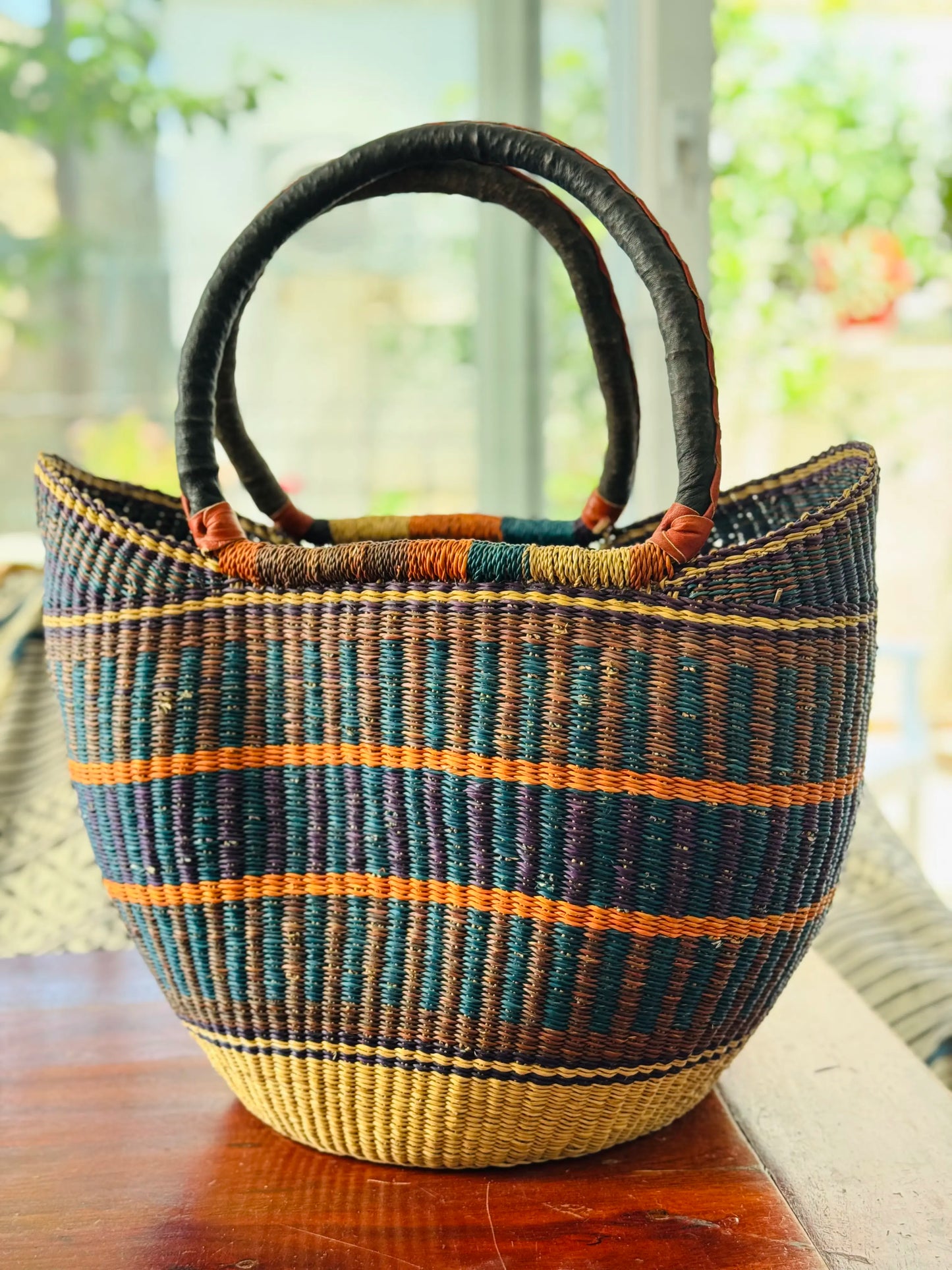 GHANA STRAW BAG 503