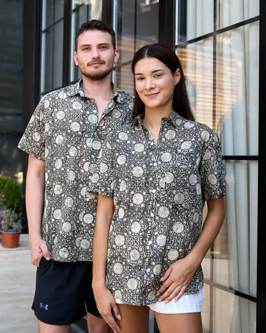 UNISEX GÖMLEK GRİ JAY24-03A