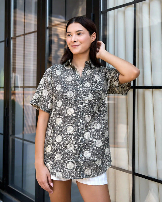 UNISEX GÖMLEK GRİ JAY24-03A