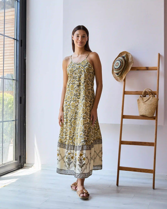 NESS ELBİSE SAFRAN JAY24-05