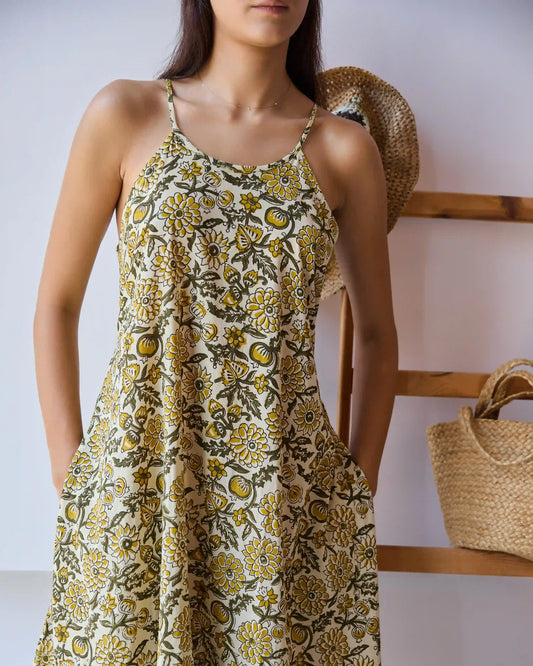 NESS ELBİSE SAFRAN JAY24-05