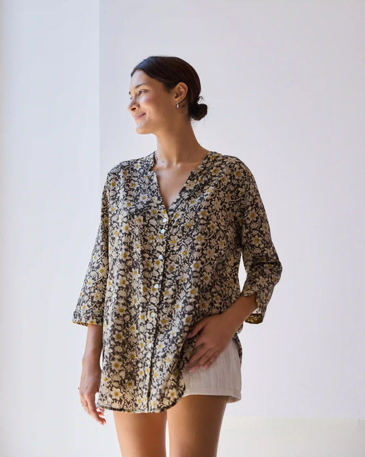 TUNİK GÖMLEK V YAKA JAY24-01D