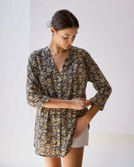 TUNİK GÖMLEK V YAKA JAY24-01D