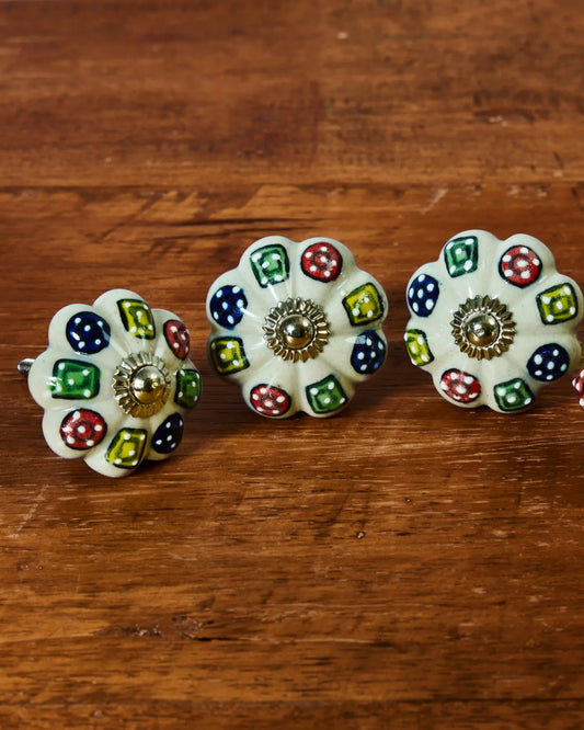 4'LÜ RENKLİ 5X5 EL BOYAMA KNB-09