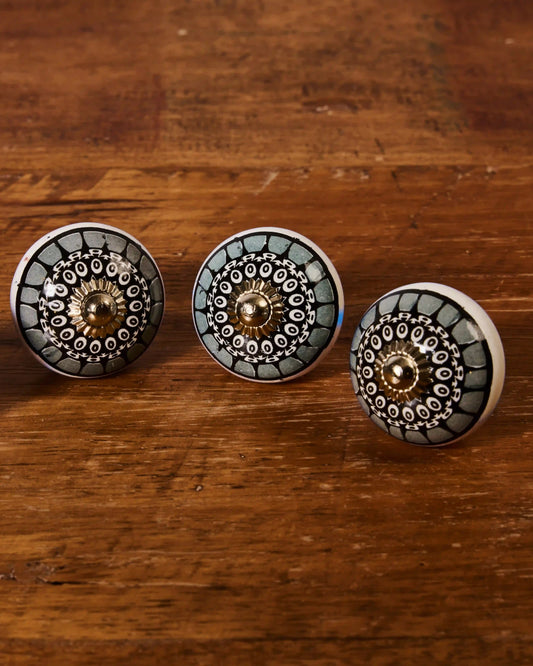 4'LÜ SİYAH BEYAZ 5X6,5 CM KNB-15