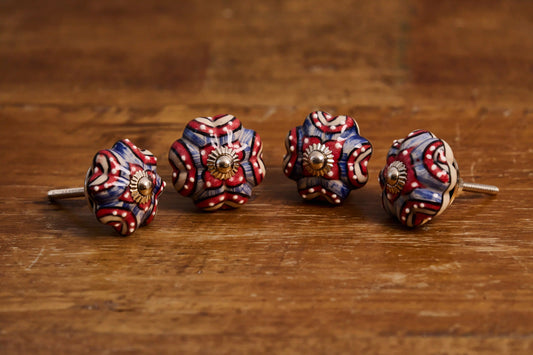 4'LÜ DESENLİ 5X5 EL BOYAMA KNB-20