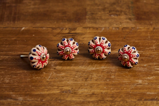 4'LÜ DESENLİ 5X5 EL BOYAMA KNB-24