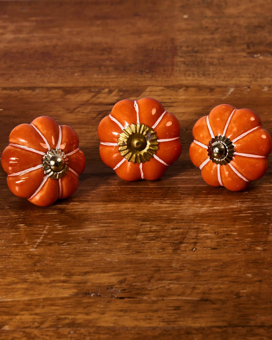 4'LÜ DÜZ TURUNCU 5X5 CM EL BOYAMA KNB-42