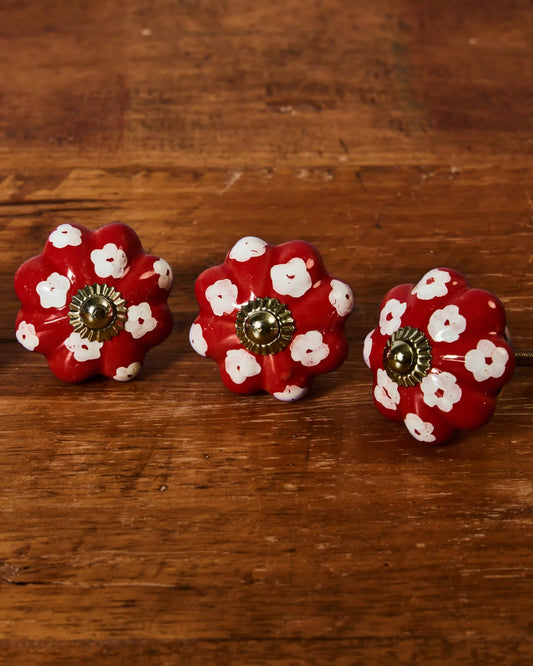 4'LÜ KIRMIZI 5X5 EL BOYAMA KNB-54