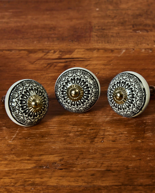 4'LÜ SİYAH BASKILI KNB-60