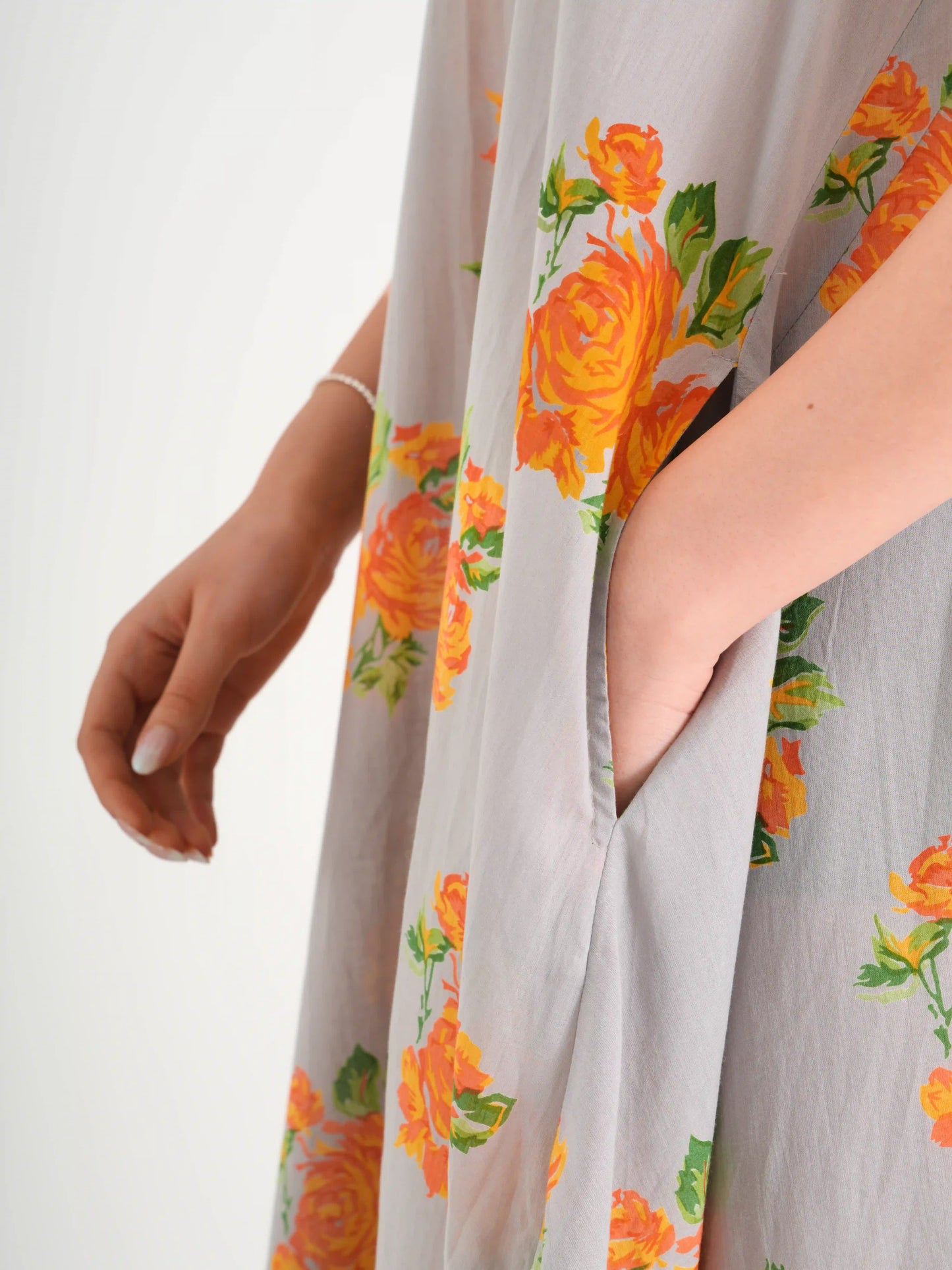 JASMIN ELBİSE GRİ NM23-03A
