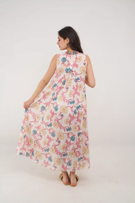 PALM ELBİSE KOLSUZ D25-87G