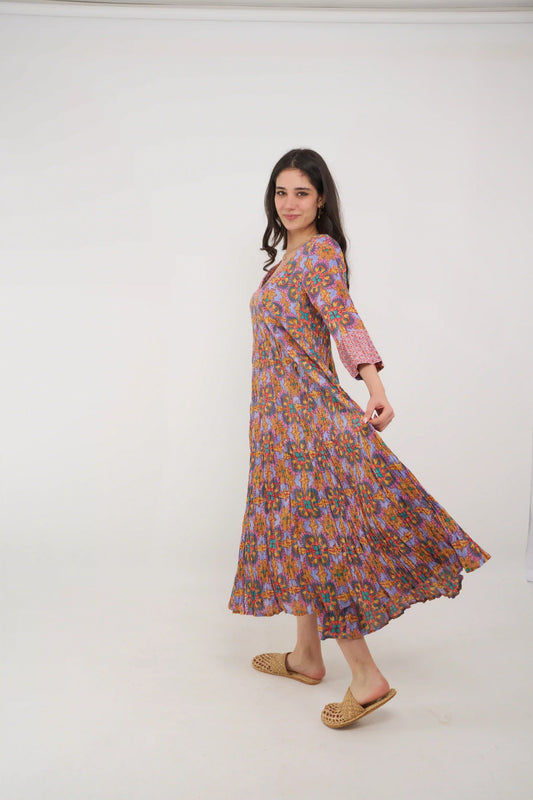MEVLANA KOLLU ELBİSE D25-86A