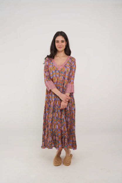 MEVLANA KOLLU ELBİSE D25-86A