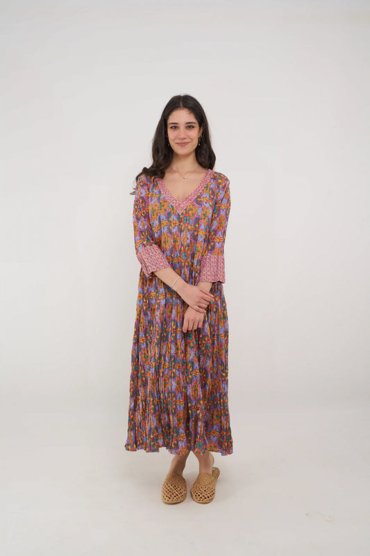 MEVLANA KOLLU ELBİSE D25-86A
