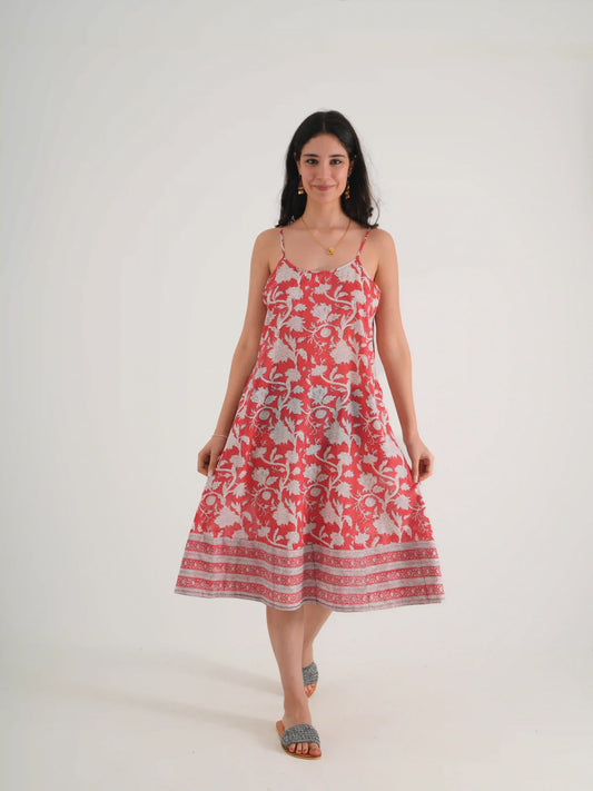 KUSHI DRESS KIRMIZI 23-09