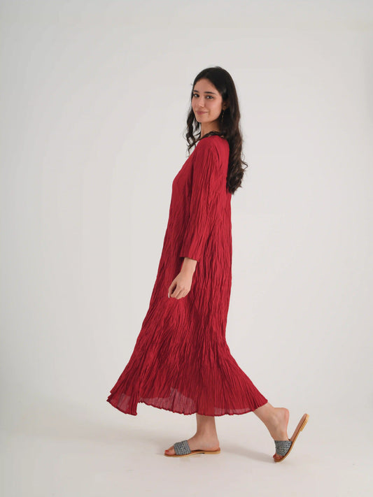 MEVLANA V YAKA PLAIN KHALİ BORDO D23-23B