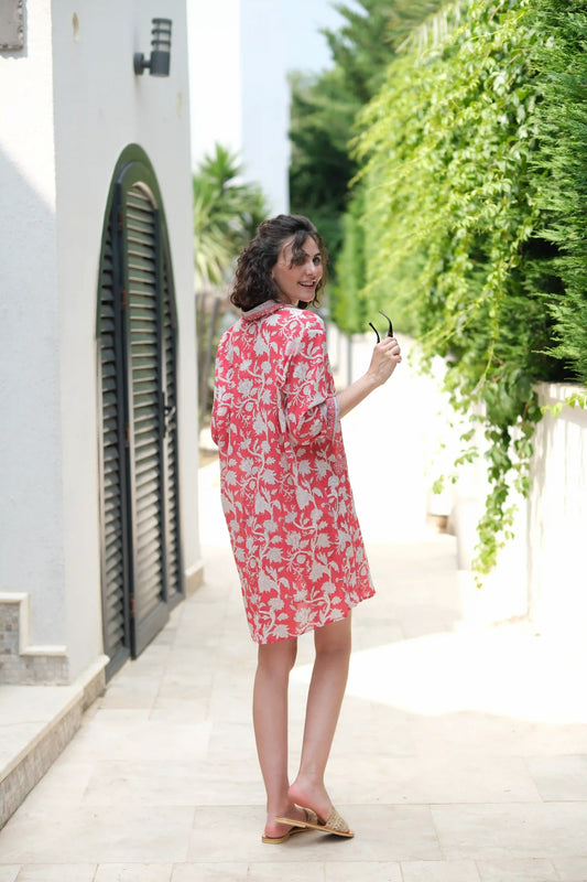 JULIA TUNİK KIRMIZI D23-04B
