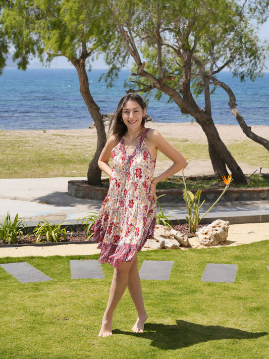 ROSE ELBİSE D25-88B