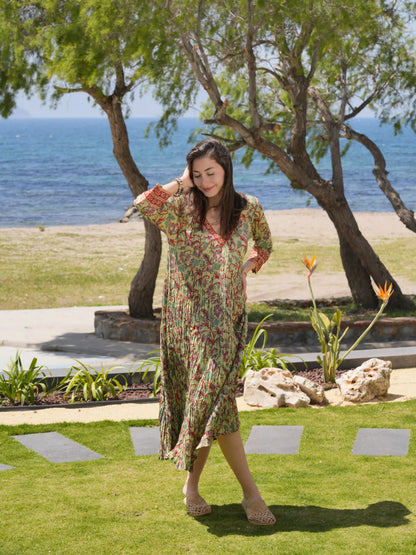 MEVLANA KOLLU ELBİSE D25-86I