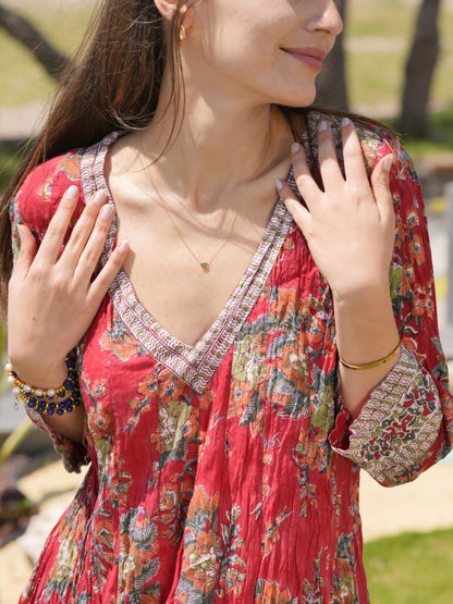 MEVLANA KOLLU ELBİSE D25-86J