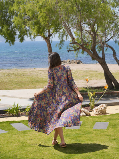 MEVLANA KOLLU ELBİSE D25-86F