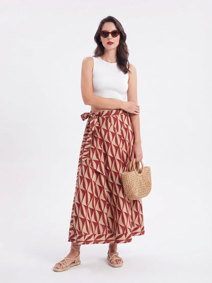 WRAP SKIRT 26GE/111G