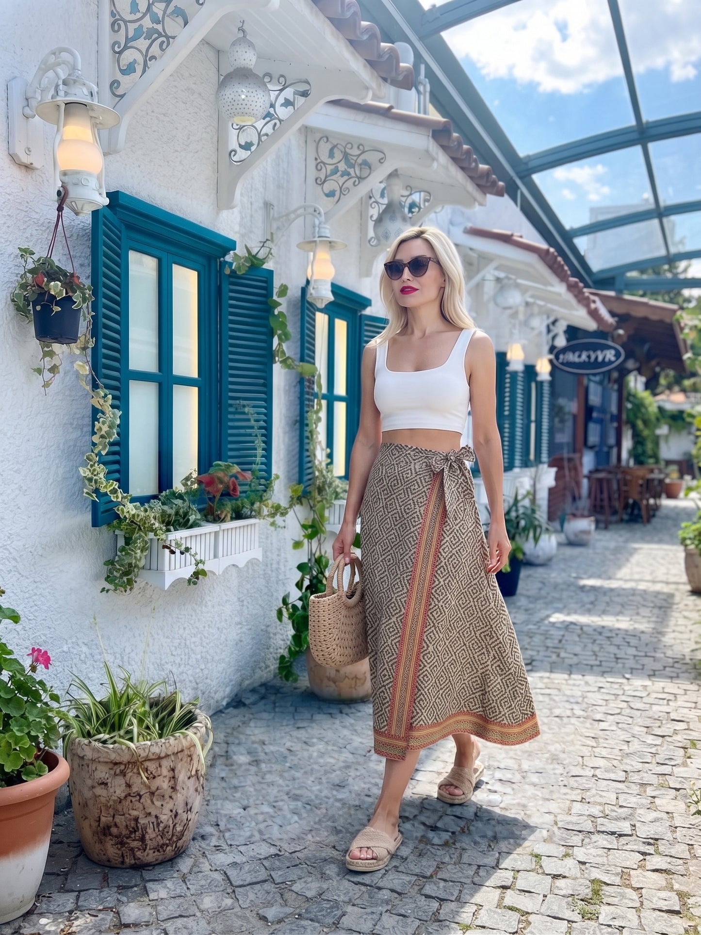 WRAP SKIRT 26GE/111G