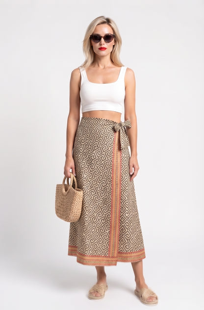 WRAP SKIRT 26GE/111G