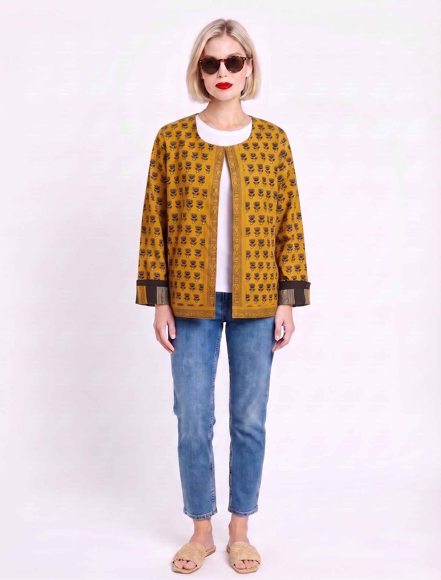 RIVERSIBLE PAMUKLU ÇİFT TARAFLI CEKET IP26-44