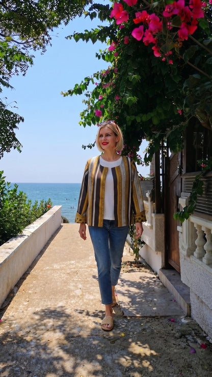 RIVERSIBLE PAMUKLU ÇİFT TARAFLI CEKET IP26-44