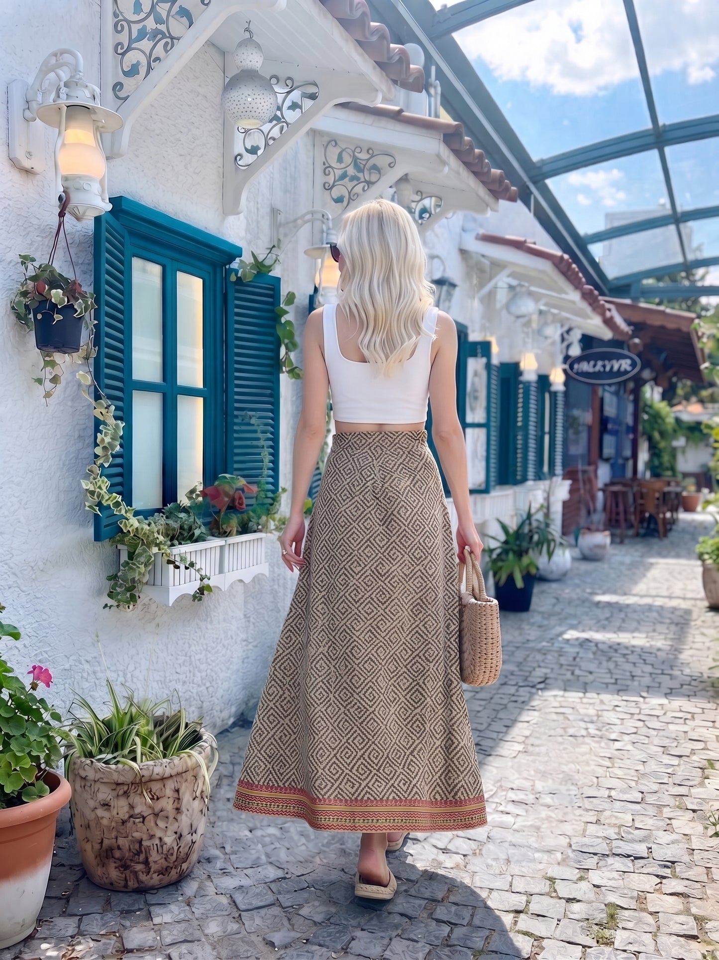 WRAP SKIRT 26GE/111G