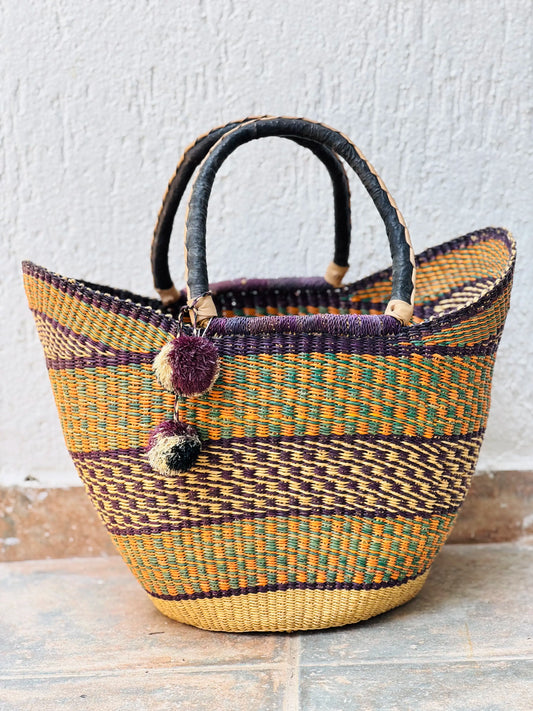 GHANA STRAW BAG 506