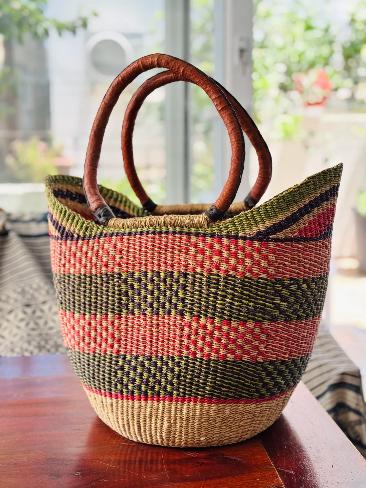GHANA STRAW BAG 502