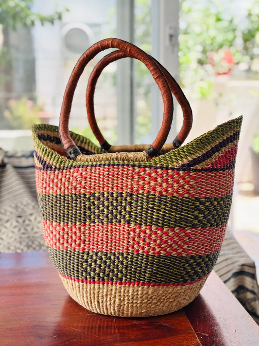 GHANA STRAW BAG 502