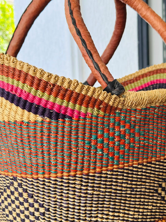 GHANA STRAW BAG 504