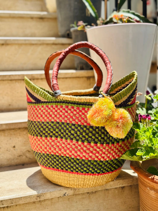 GHANA STRAW BAG 510