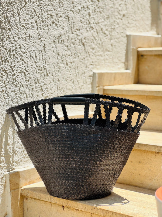 STRAW BEACH BAG 09