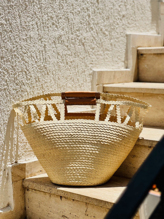 STRAW BEACH BAG 09