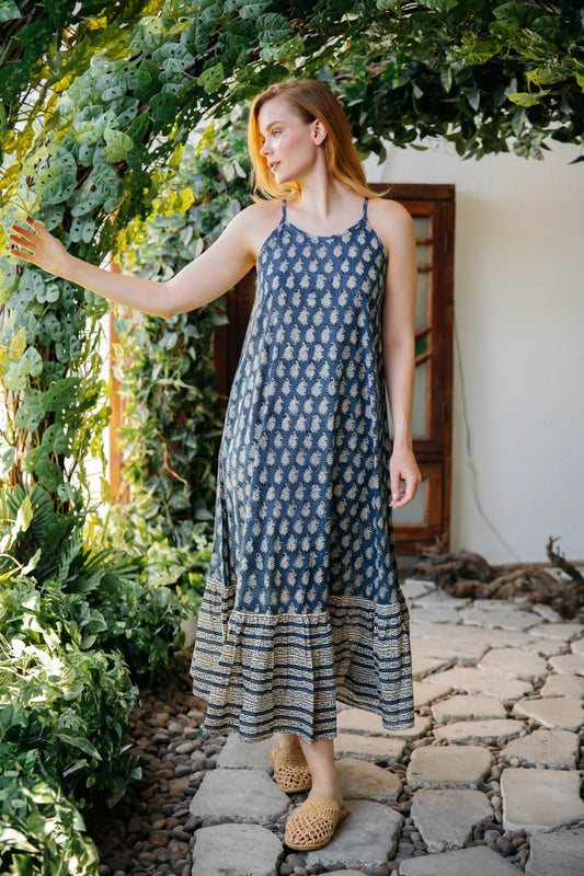 NESS ELBİSE LACİVERT JAY25-04