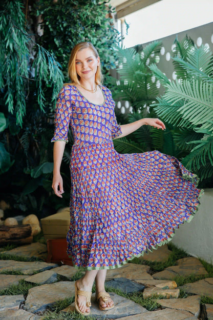 JALEBİ ELBİSE MOR JAY25-06